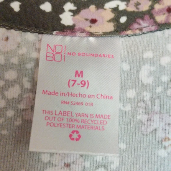 NWOT Precious Sleeveless Floral Dress Sz M - Picture 3 of 5